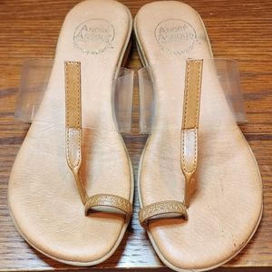 The Andre Assous Nailah flat sandal